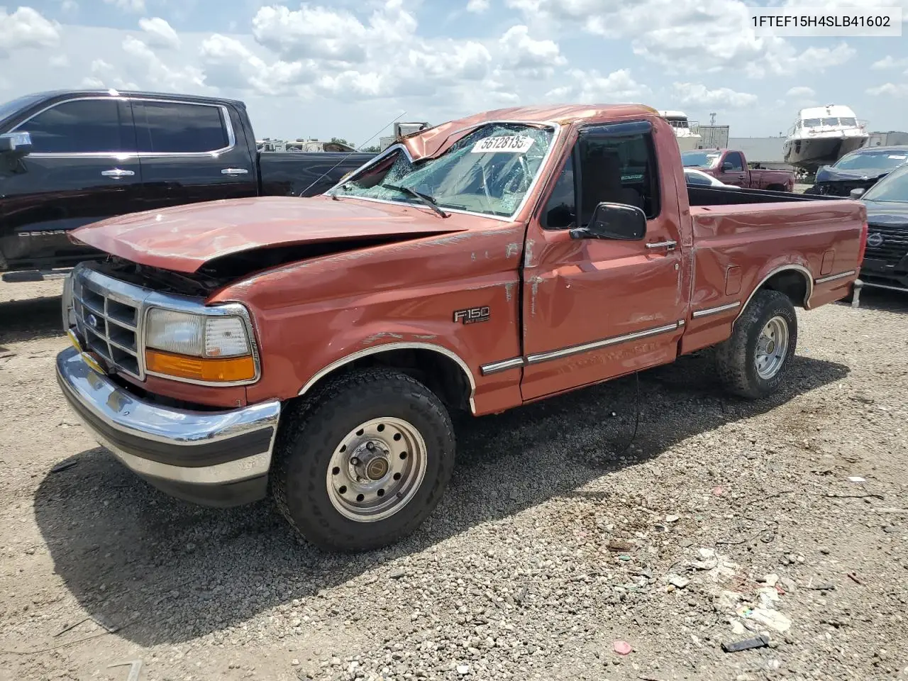 1995 Ford F150 VIN: 1FTEF15H4SLB41602 Lot: 56128135