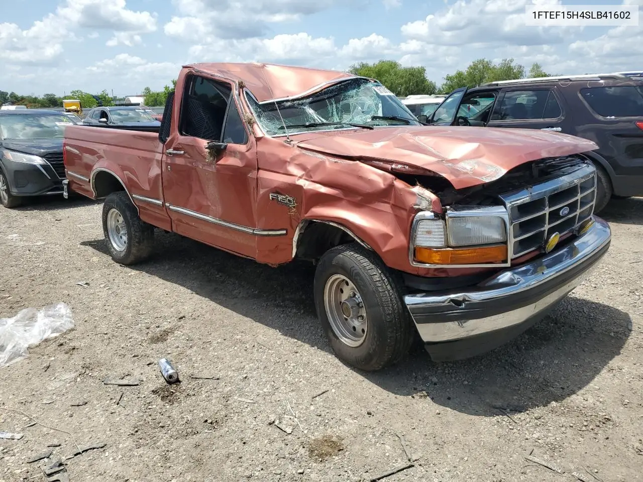 1995 Ford F150 VIN: 1FTEF15H4SLB41602 Lot: 56128135