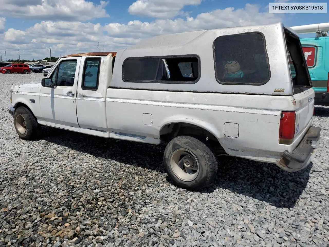 1995 Ford F150 VIN: 1FTEX15Y0SKB19518 Lot: 56484575