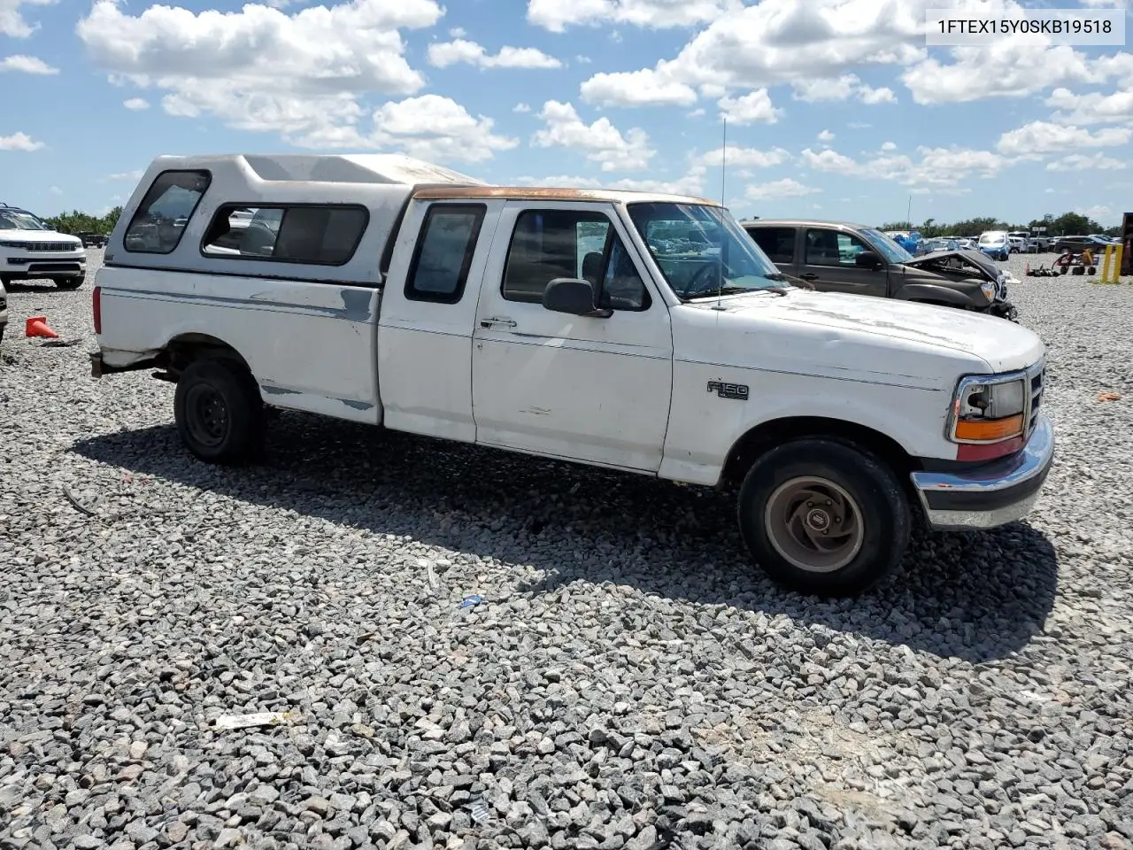 1995 Ford F150 VIN: 1FTEX15Y0SKB19518 Lot: 56484575