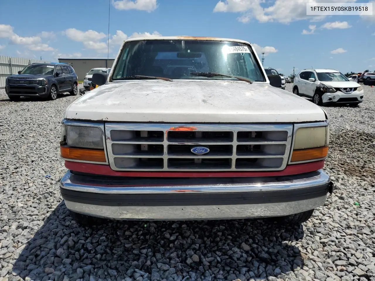 1995 Ford F150 VIN: 1FTEX15Y0SKB19518 Lot: 56484575