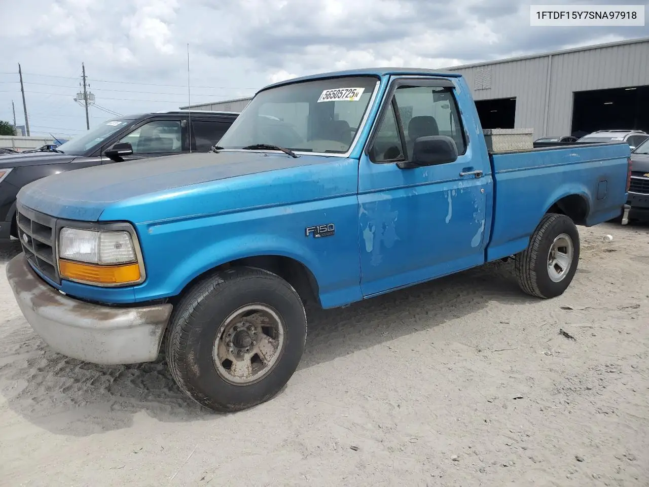 1995 Ford F150 VIN: 1FTDF15Y7SNA97918 Lot: 56505725