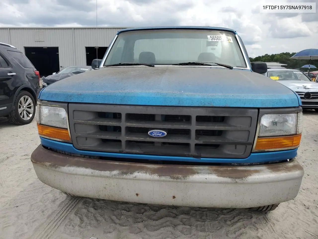 1995 Ford F150 VIN: 1FTDF15Y7SNA97918 Lot: 56505725