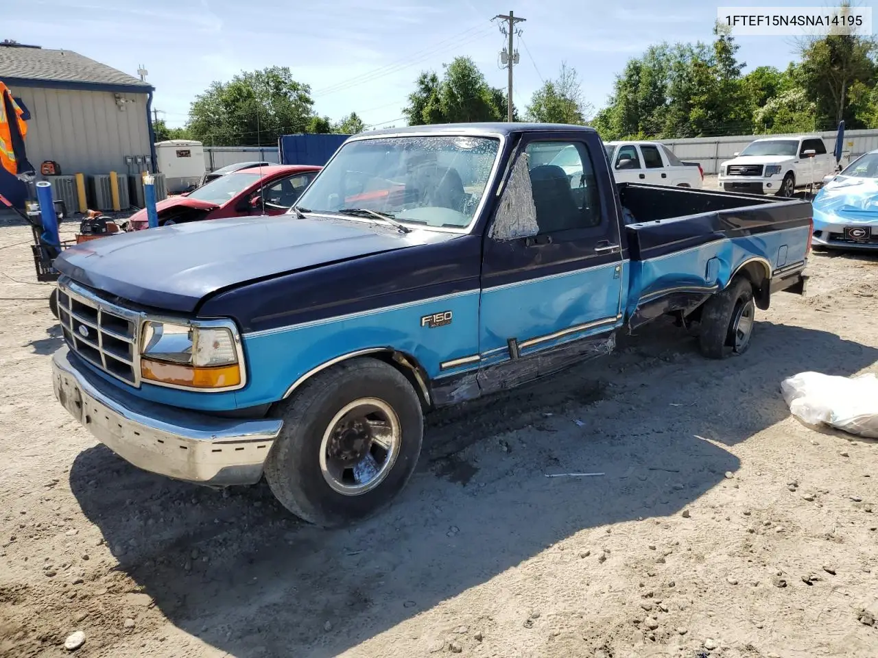 1995 Ford F150 VIN: 1FTEF15N4SNA14195 Lot: 58221405