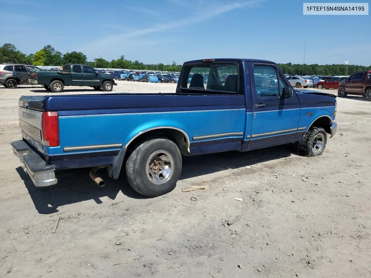 1995 Ford F150 VIN: 1FTEF15N4SNA14195 Lot: 58221405