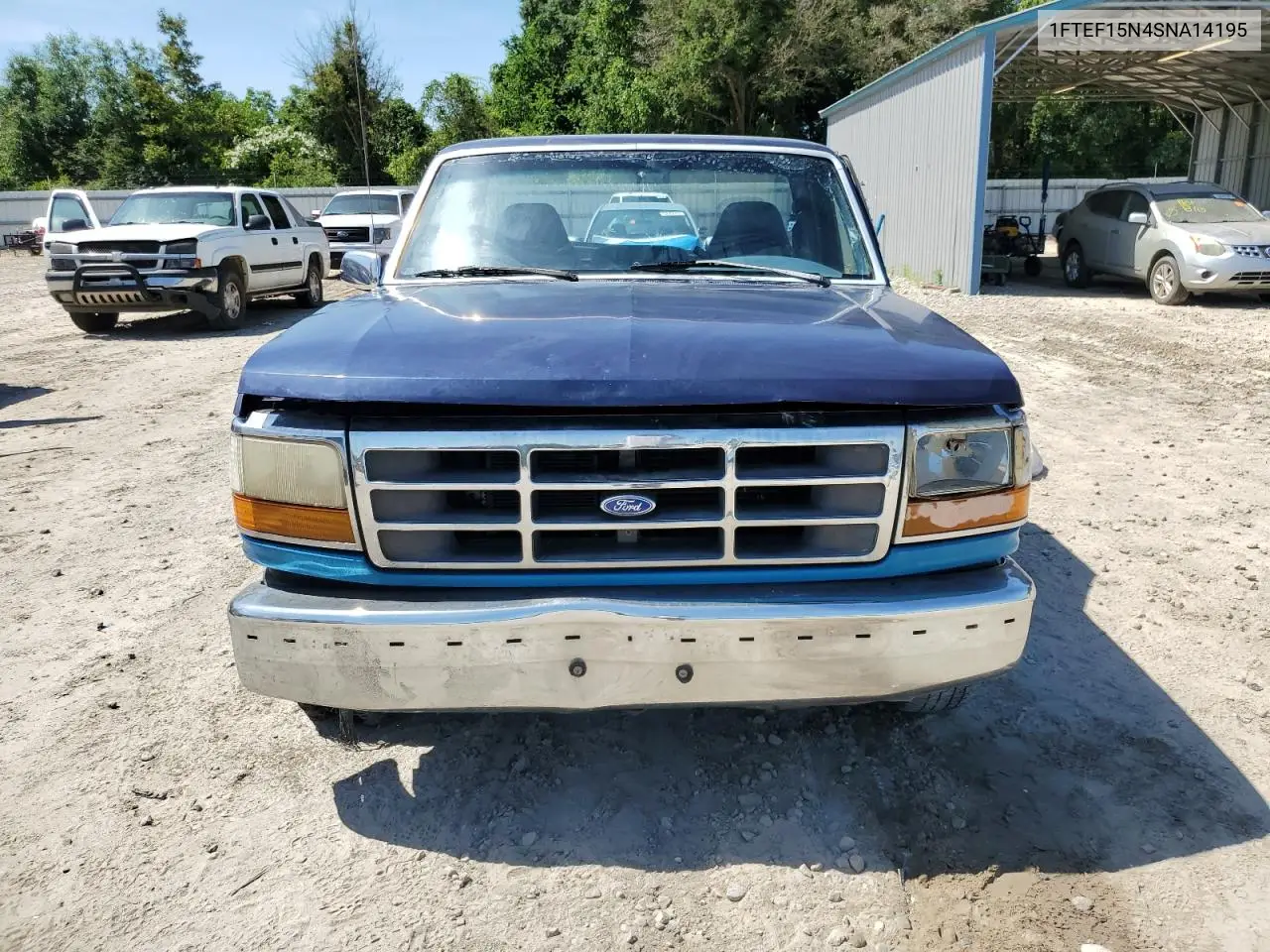 1995 Ford F150 VIN: 1FTEF15N4SNA14195 Lot: 58221405