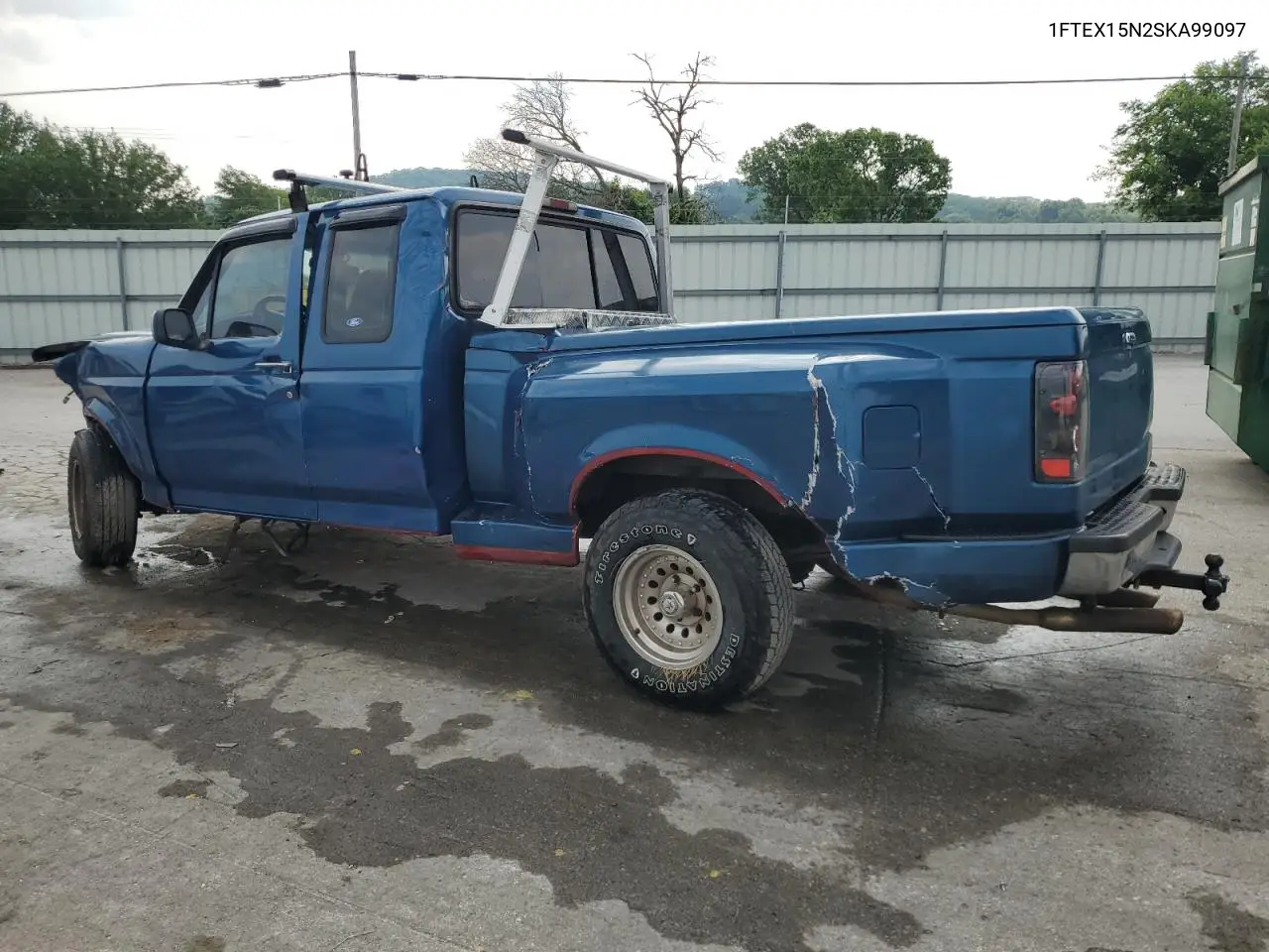 1995 Ford F150 VIN: 1FTEX15N2SKA99097 Lot: 59093615