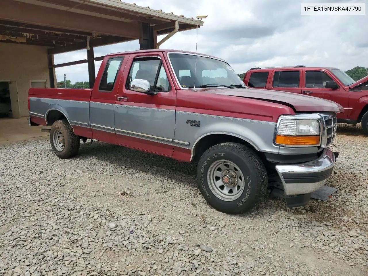1995 Ford F150 VIN: 1FTEX15N9SKA47790 Lot: 60044645