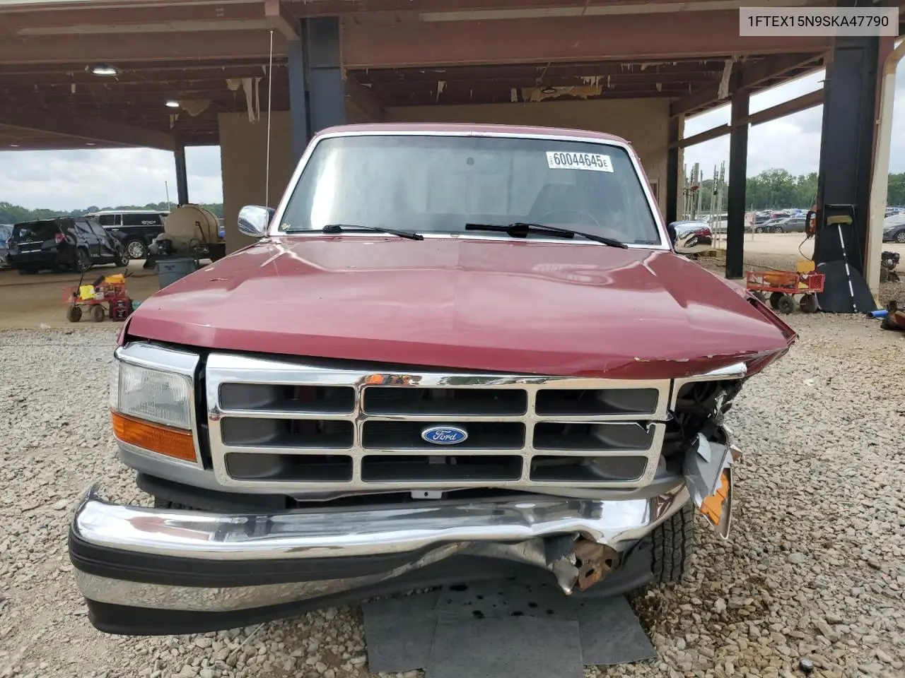 1995 Ford F150 VIN: 1FTEX15N9SKA47790 Lot: 60044645