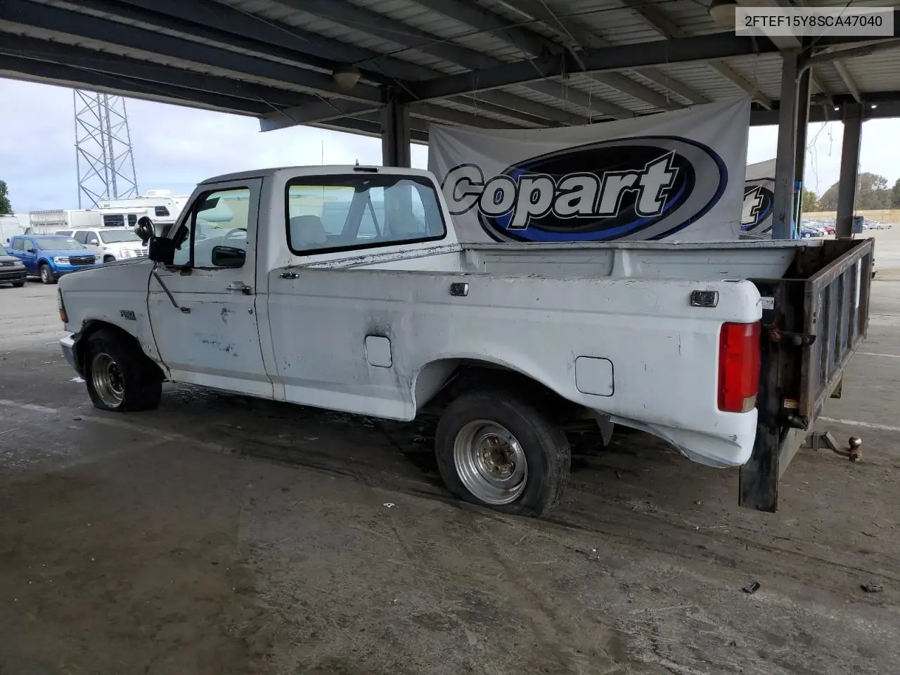 1995 Ford F150 VIN: 2FTEF15Y8SCA47040 Lot: 60354015