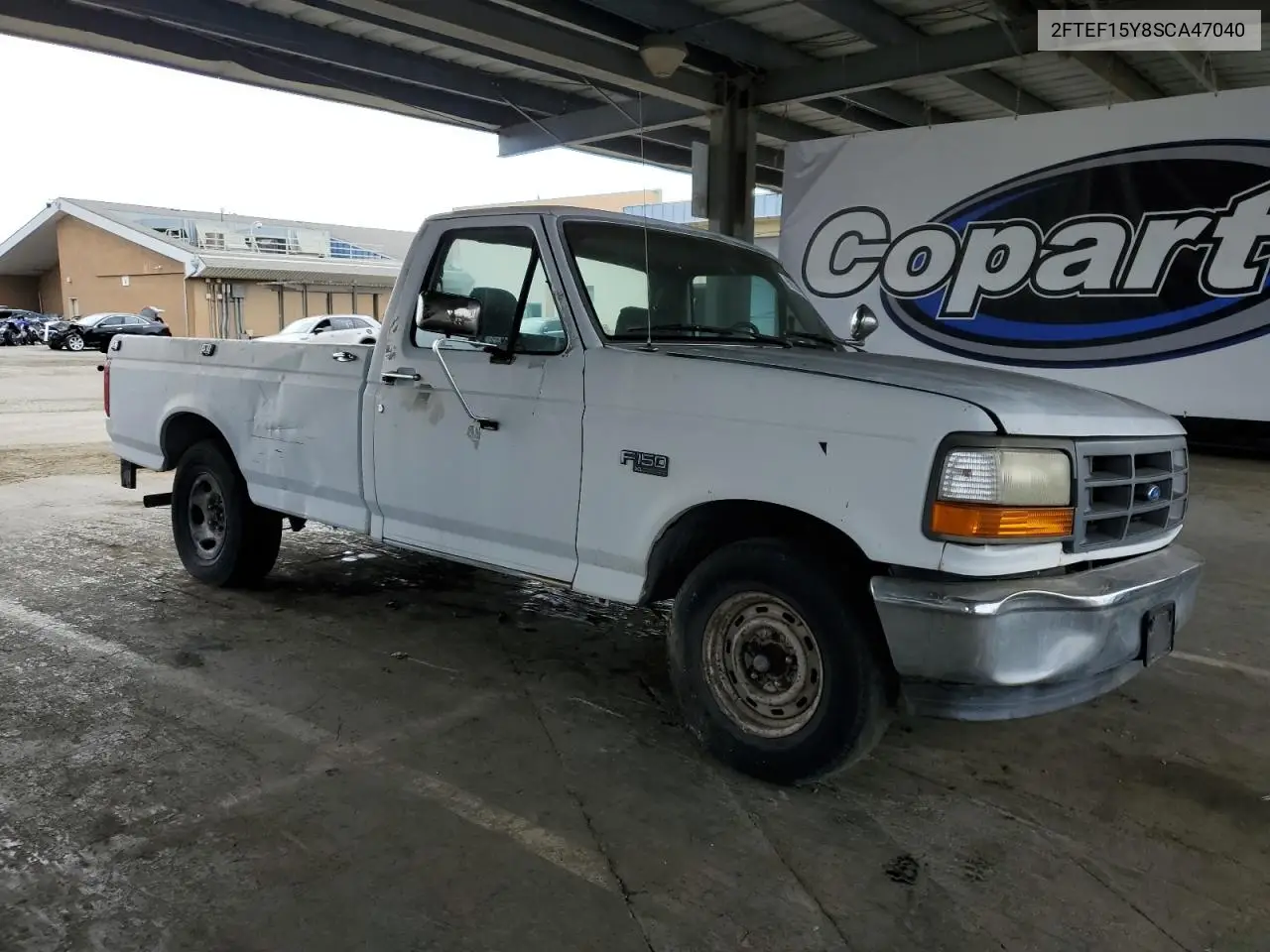 1995 Ford F150 VIN: 2FTEF15Y8SCA47040 Lot: 60354015
