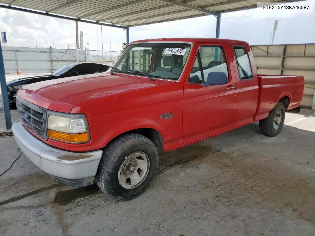 1995 Ford F150 VIN: 1FTEX15Y4SKA46587 Lot: 60472475