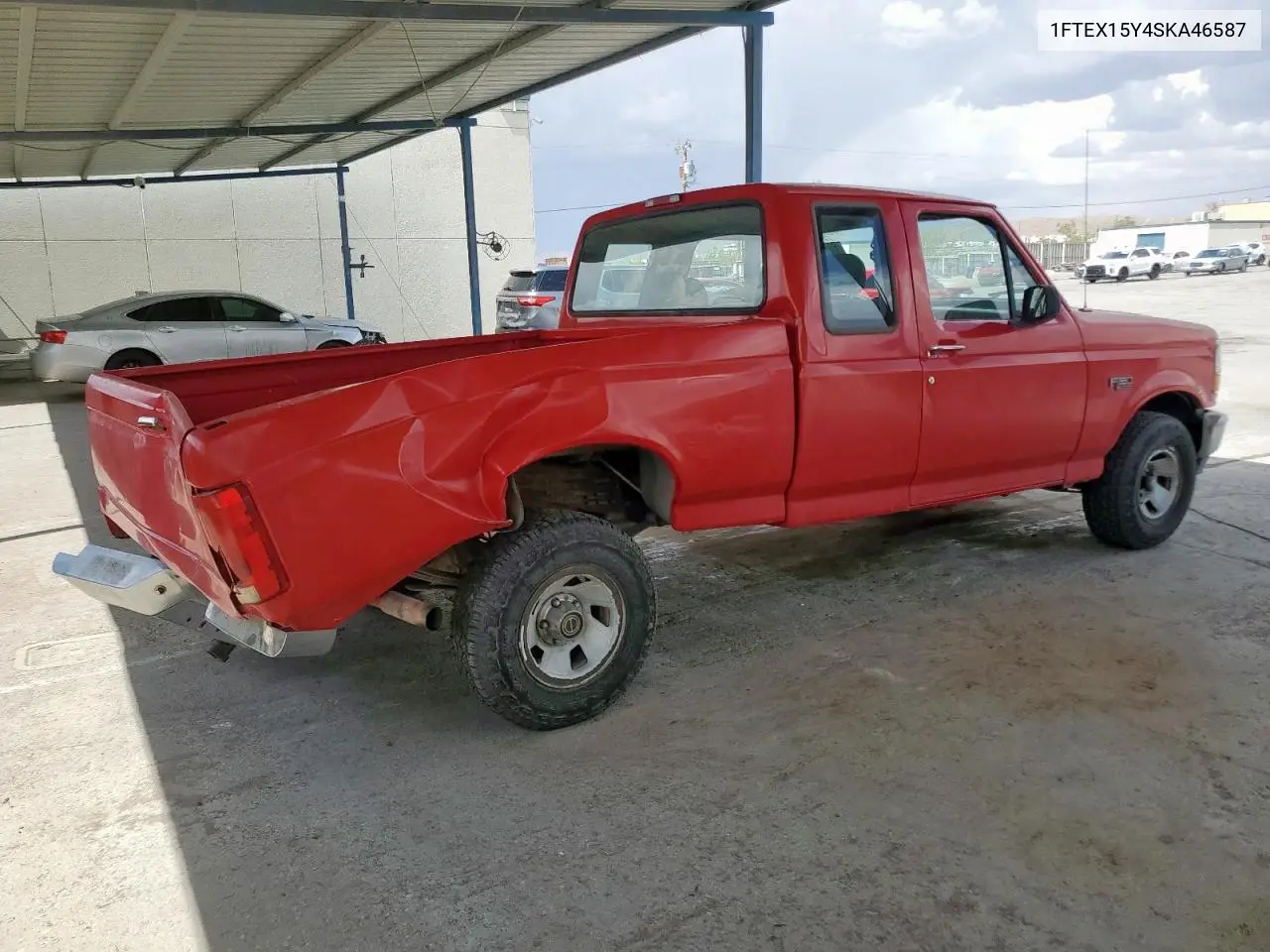 1995 Ford F150 VIN: 1FTEX15Y4SKA46587 Lot: 60472475