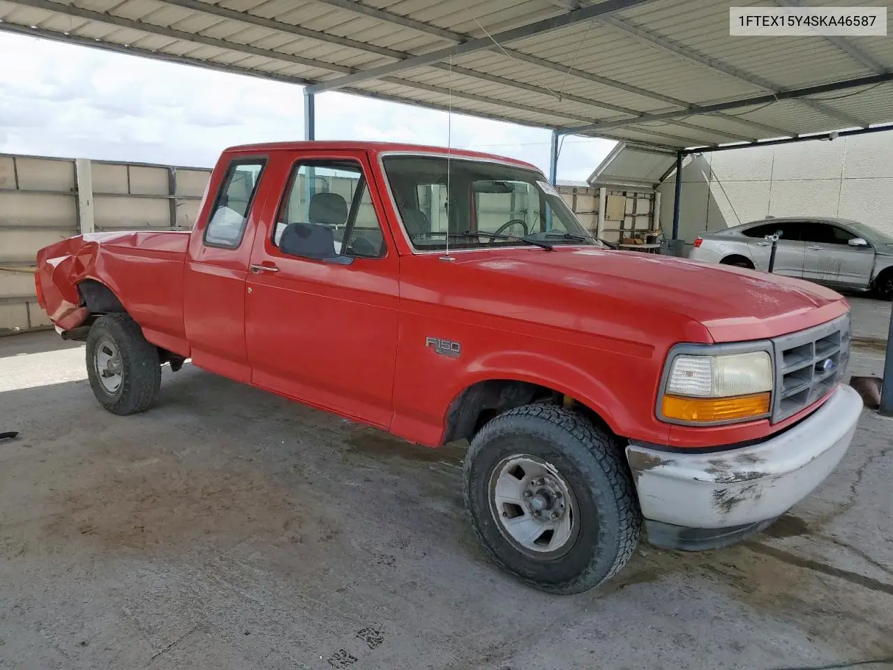 1995 Ford F150 VIN: 1FTEX15Y4SKA46587 Lot: 60472475