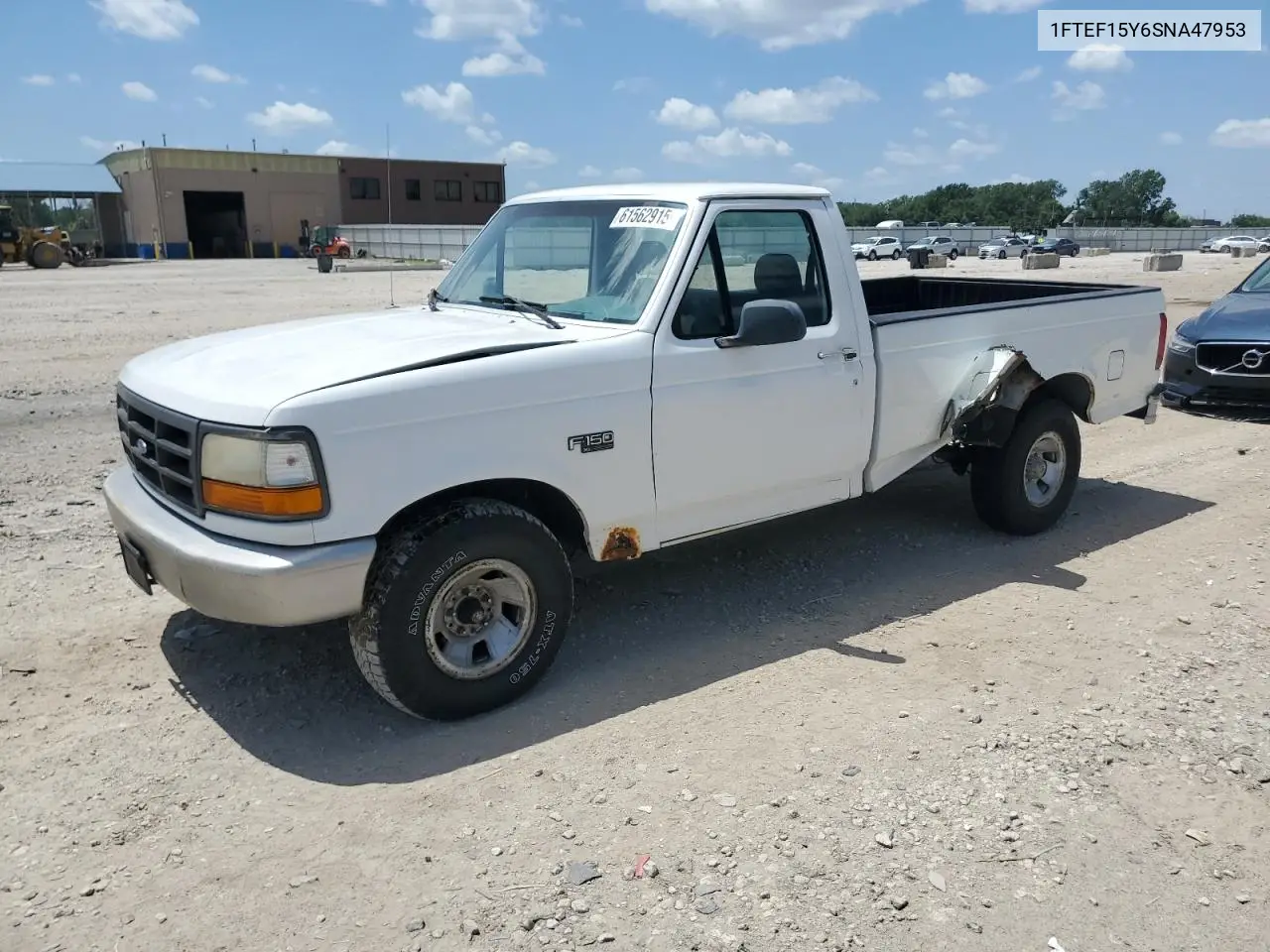 1995 Ford F150 VIN: 1FTEF15Y6SNA47953 Lot: 61562915
