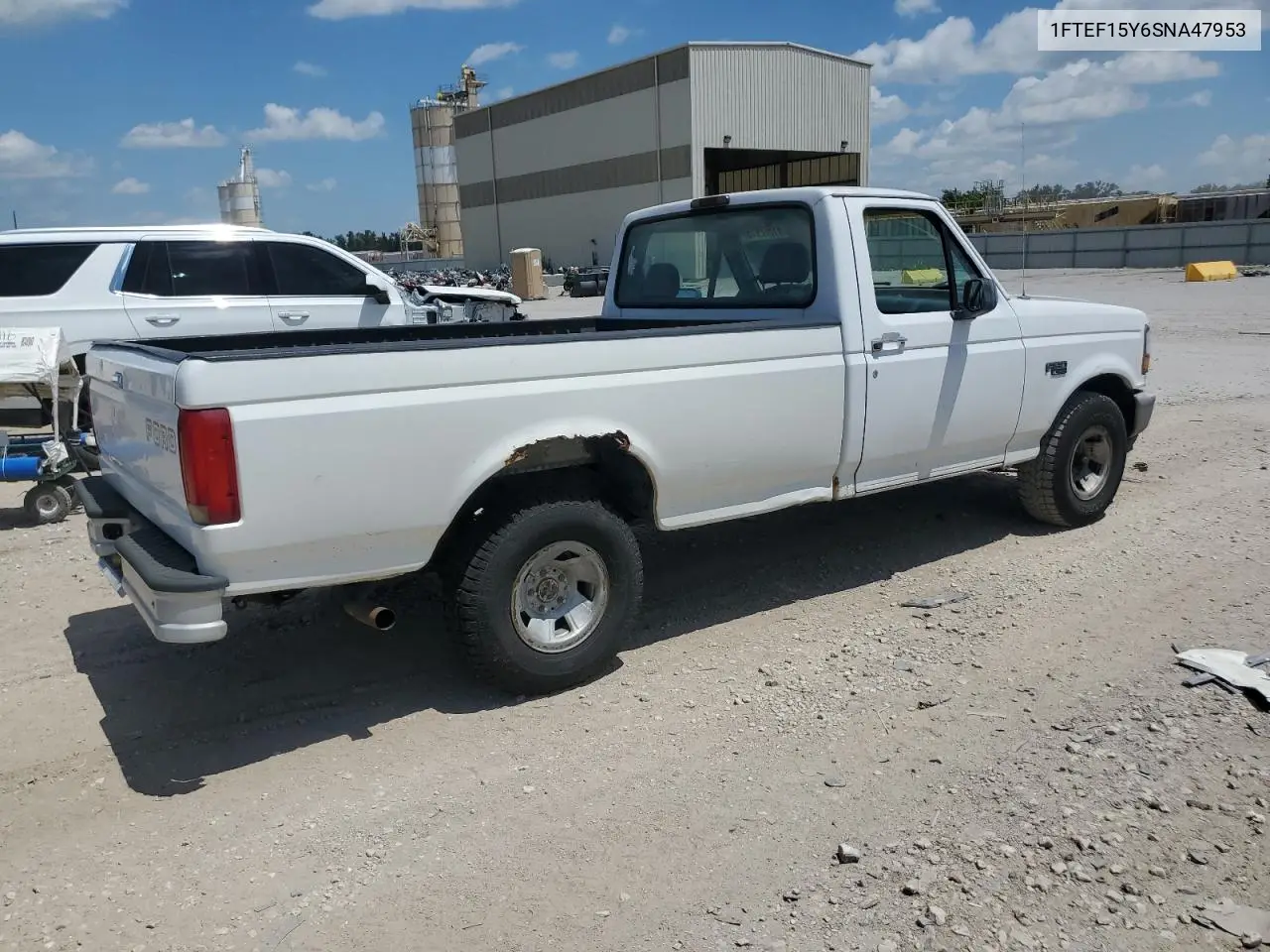 1995 Ford F150 VIN: 1FTEF15Y6SNA47953 Lot: 61562915