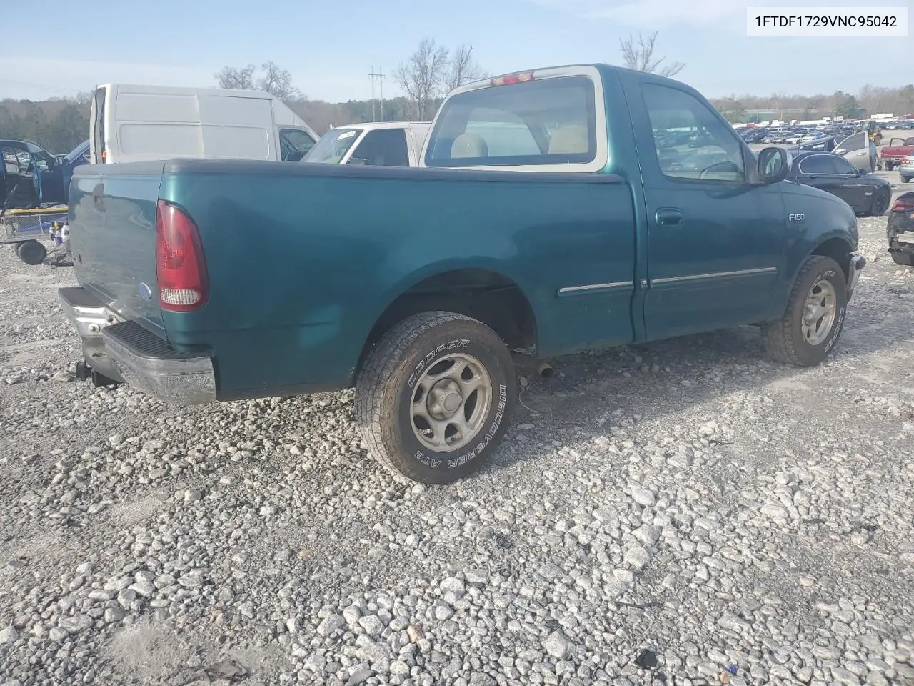 1997 Ford F150 VIN: 1FTDF1729VNC95042 Lot: 44962685