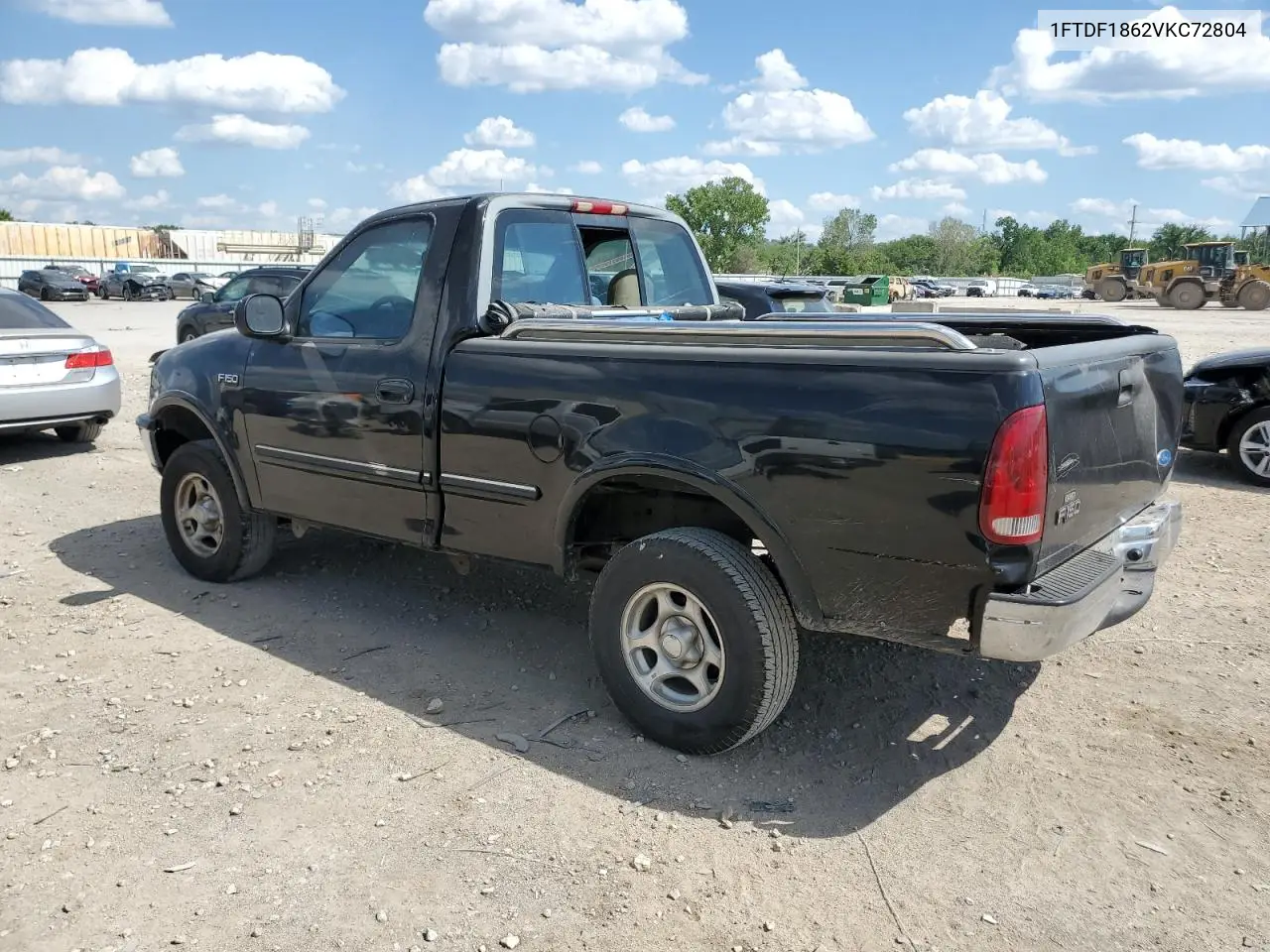 1997 Ford F150 VIN: 1FTDF1862VKC72804 Lot: 56895165