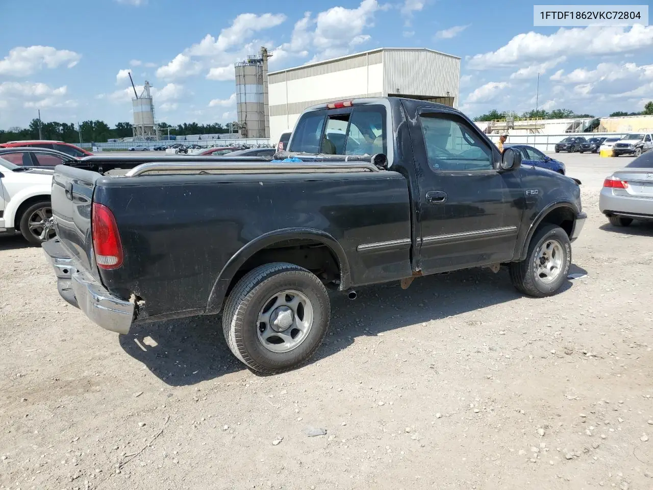 1997 Ford F150 VIN: 1FTDF1862VKC72804 Lot: 56895165