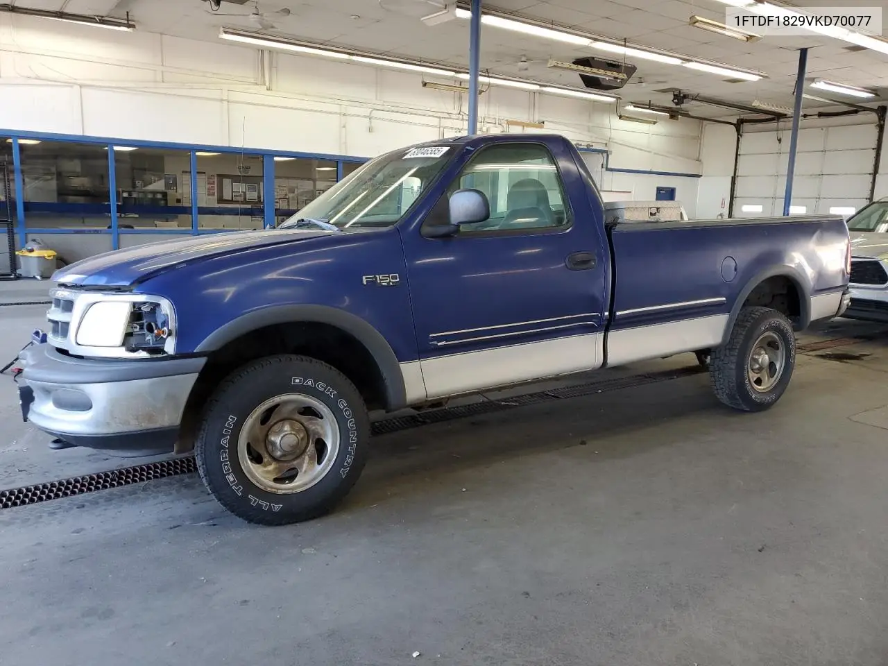 1997 Ford F150 VIN: 1FTDF1829VKD70077 Lot: 63046585