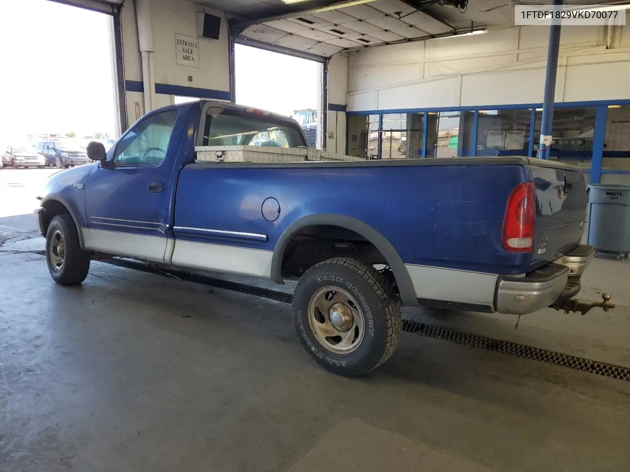 1997 Ford F150 VIN: 1FTDF1829VKD70077 Lot: 63046585