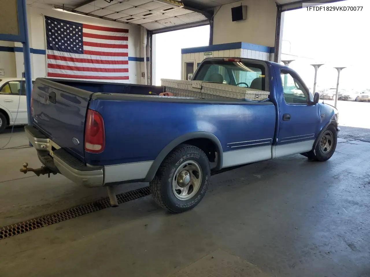 1997 Ford F150 VIN: 1FTDF1829VKD70077 Lot: 63046585