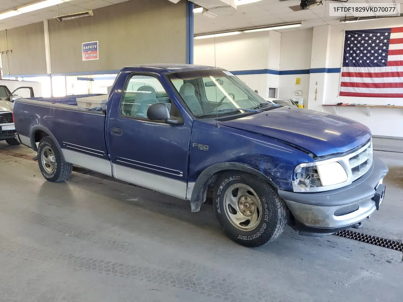 1997 Ford F150 VIN: 1FTDF1829VKD70077 Lot: 63046585