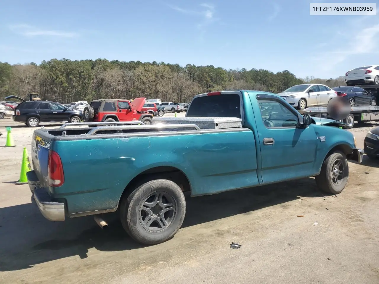 1998 Ford F150 VIN: 1FTZF176XWNB03959 Lot: 49043105