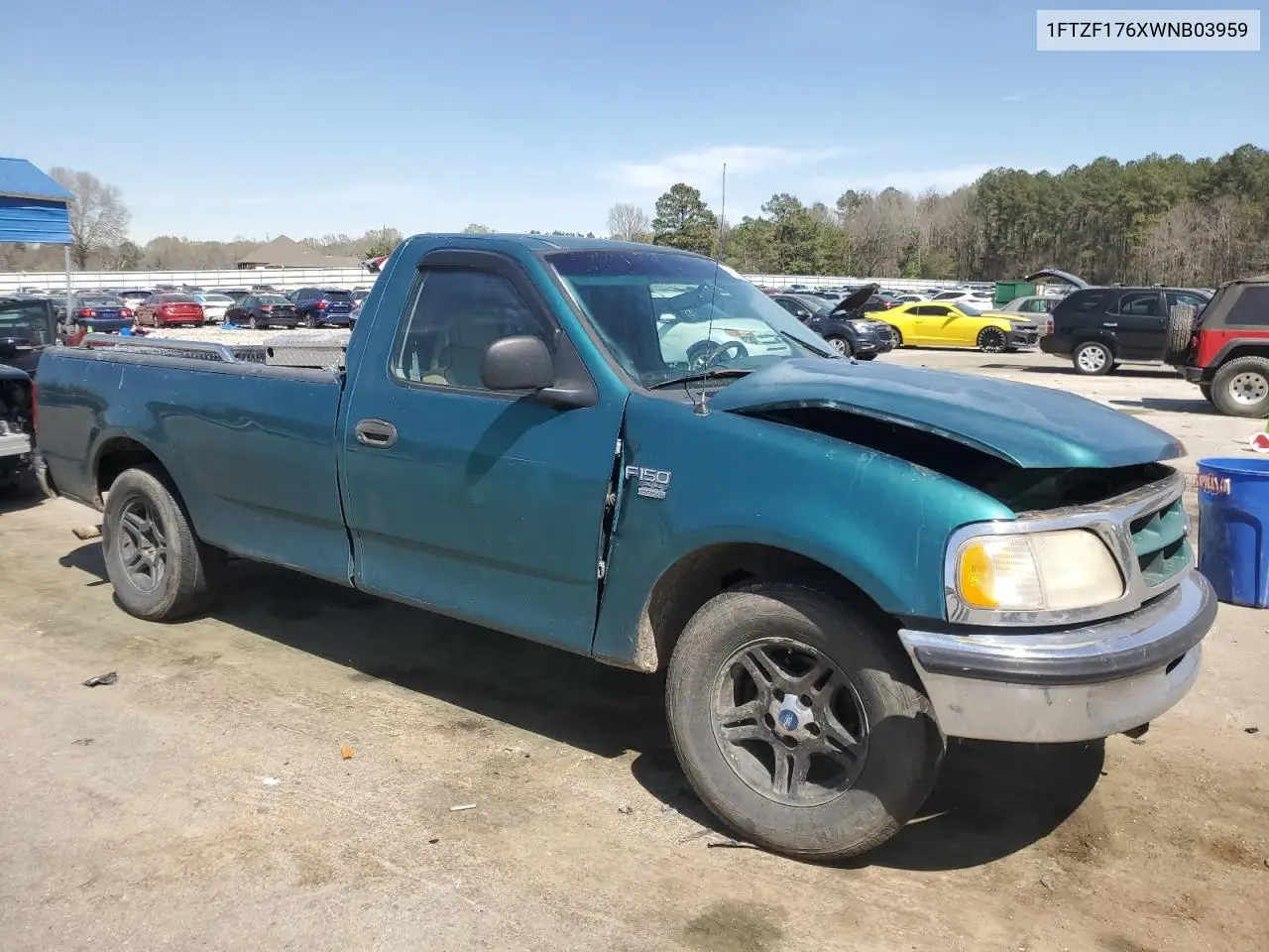 1998 Ford F150 VIN: 1FTZF176XWNB03959 Lot: 49043105