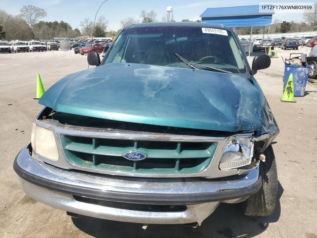 1998 Ford F150 VIN: 1FTZF176XWNB03959 Lot: 49043105