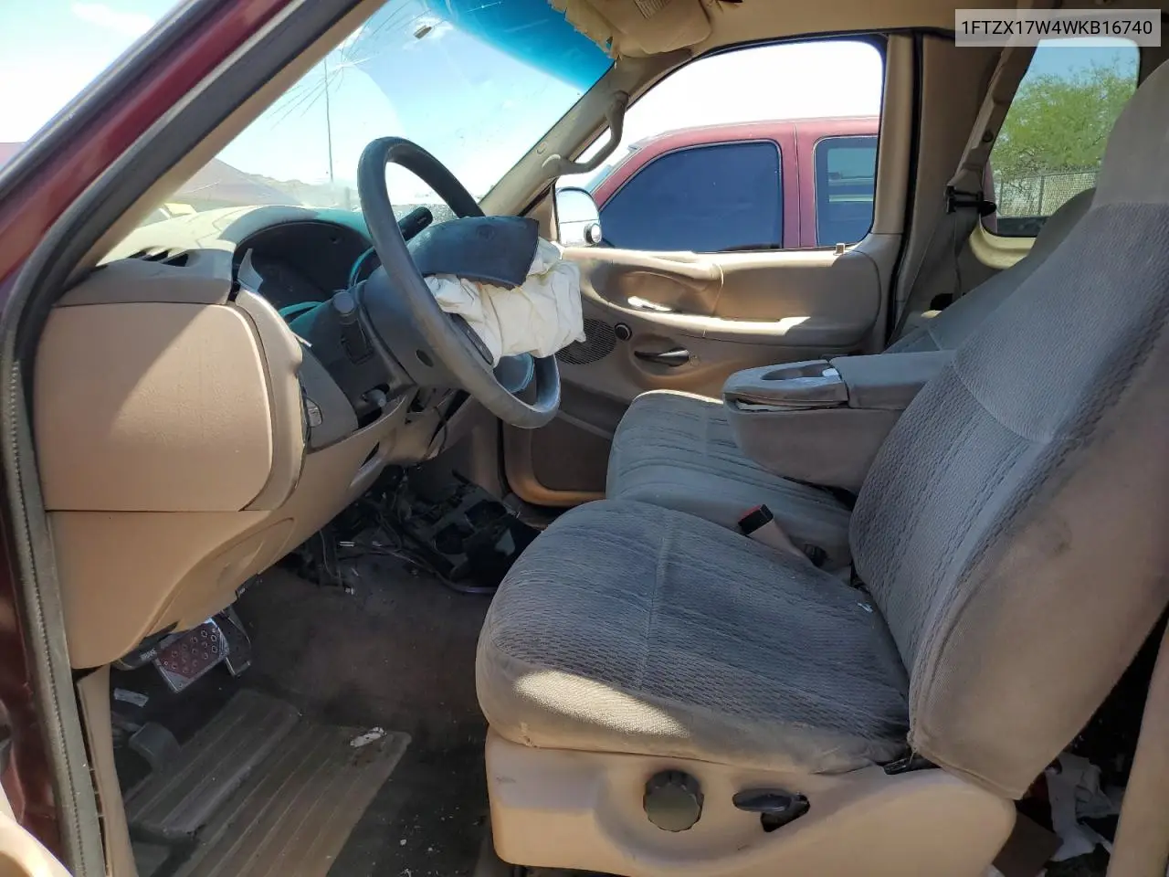 1998 Ford F150 VIN: 1FTZX17W4WKB16740 Lot: 56511315