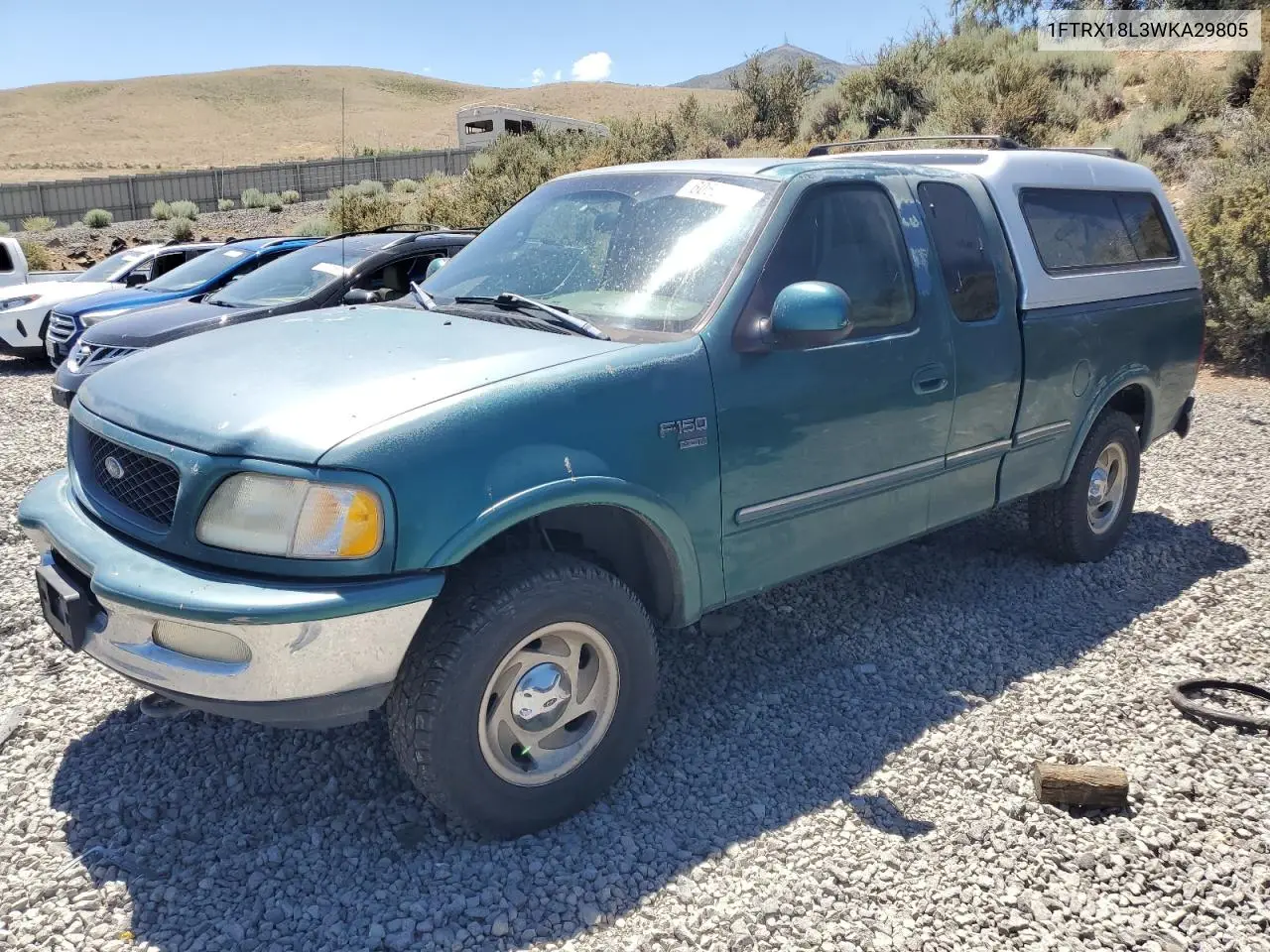 1998 Ford F150 VIN: 1FTRX18L3WKA29805 Lot: 60527945