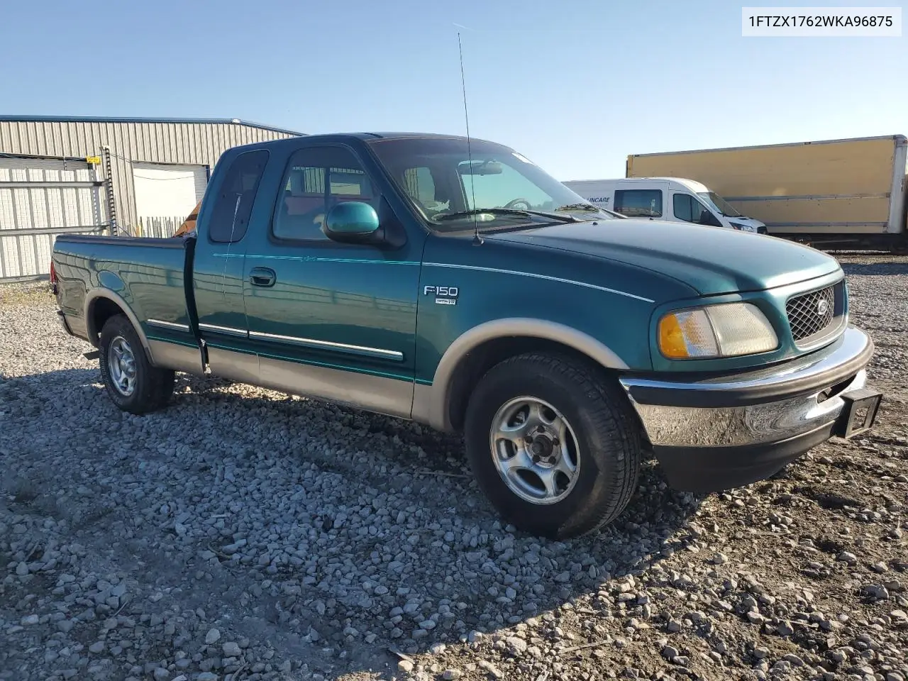1998 Ford F150 VIN: 1FTZX1762WKA96875 Lot: 62563015