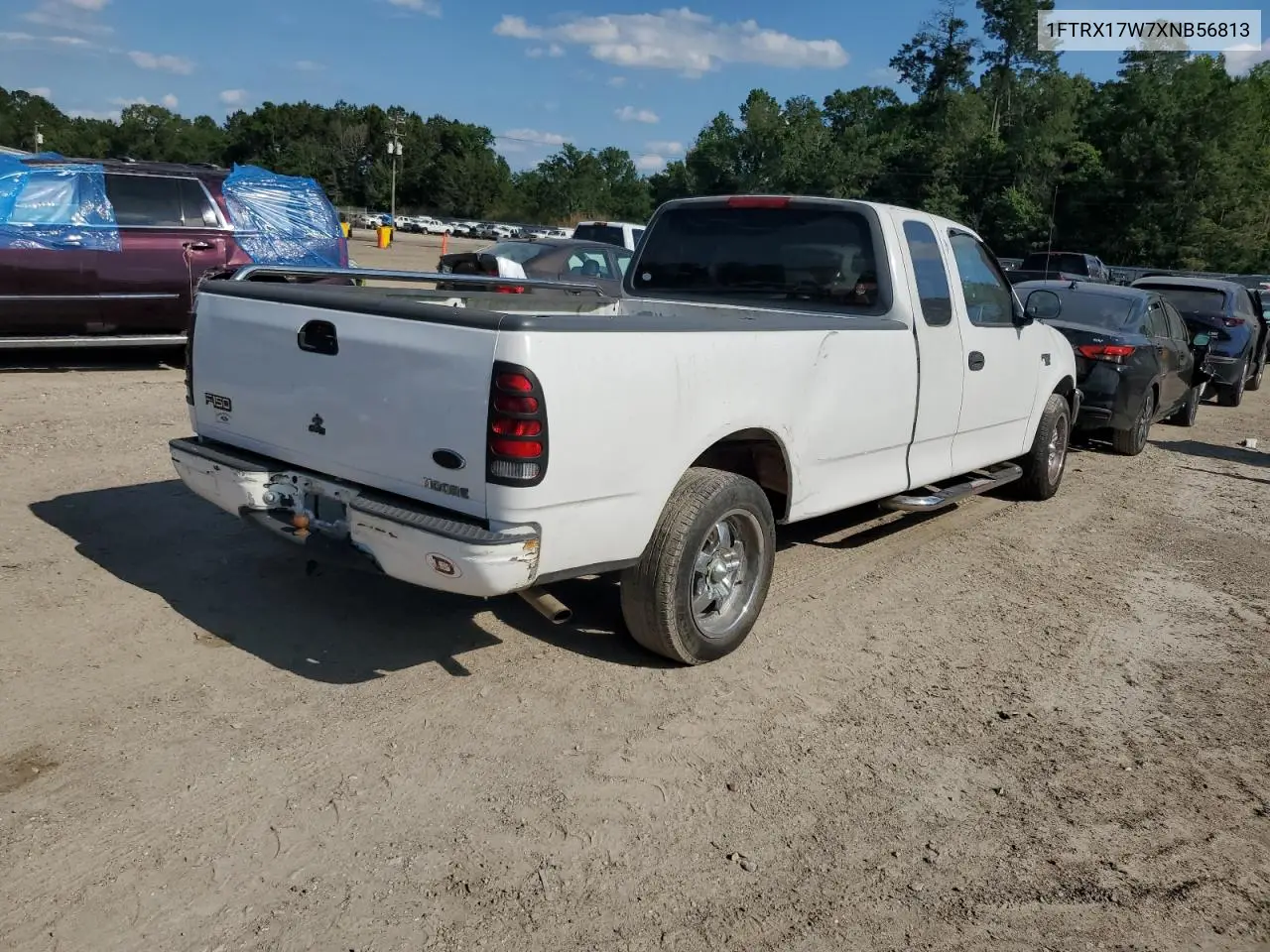 1999 Ford F150 VIN: 1FTRX17W7XNB56813 Lot: 54774965