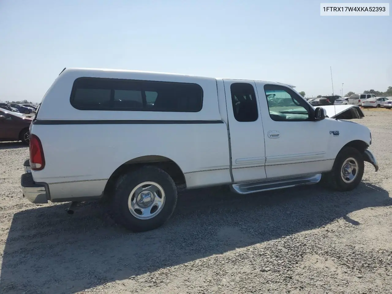 1999 Ford F150 VIN: 1FTRX17W4XKA52393 Lot: 59917955