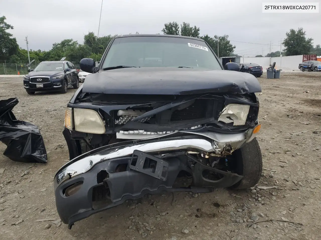 1999 Ford F150 VIN: 2FTRX18W0XCA20771 Lot: 62360715