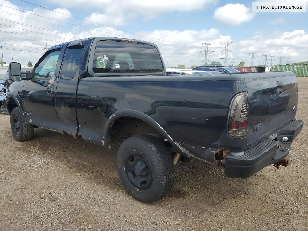 1999 Ford F150 VIN: 1FTRX18L1XKB84628 Lot: 63050765
