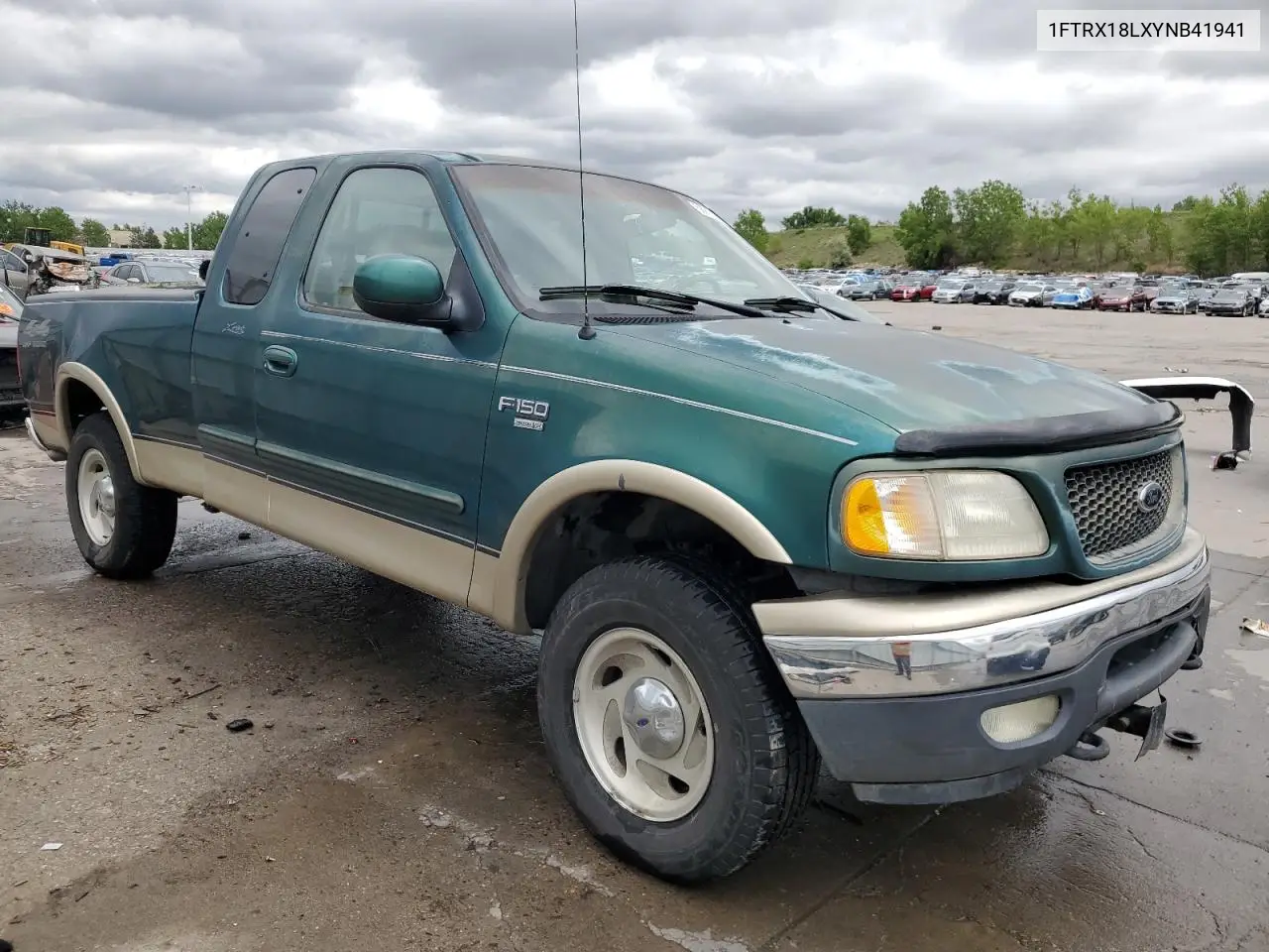2000 Ford F150 VIN: 1FTRX18LXYNB41941 Lot: 58912835