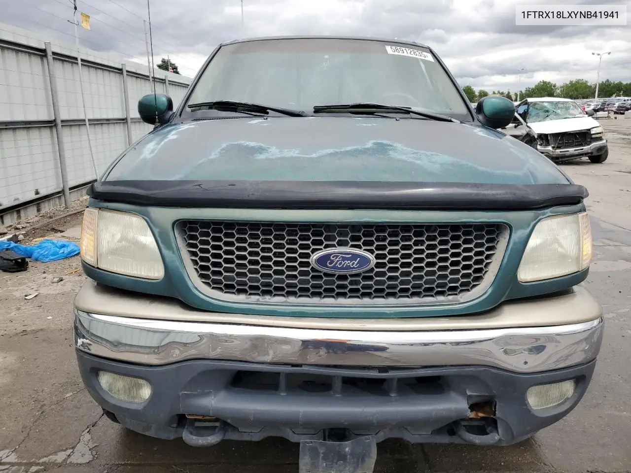2000 Ford F150 VIN: 1FTRX18LXYNB41941 Lot: 58912835