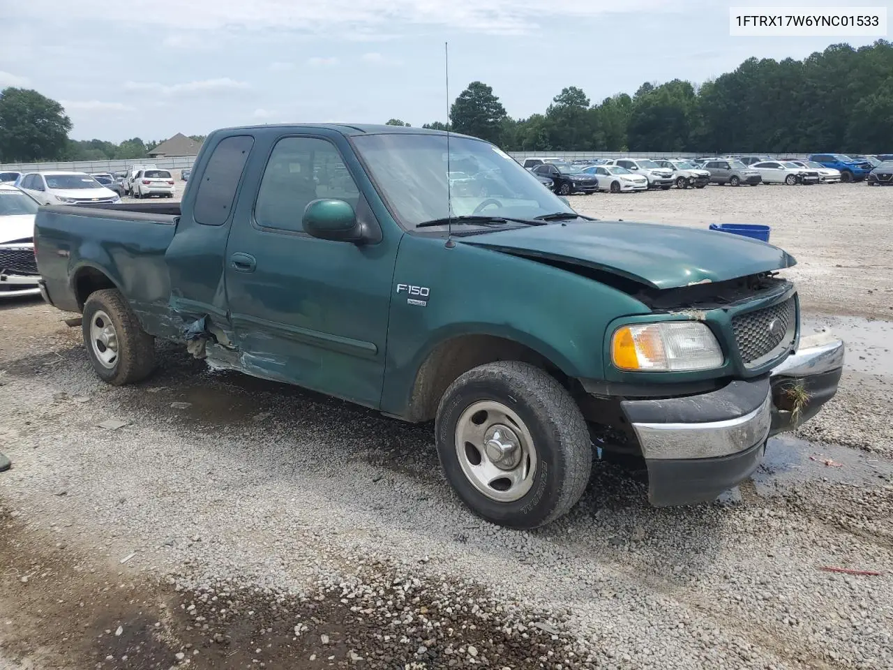 2000 Ford F150 VIN: 1FTRX17W6YNC01533 Lot: 62307545