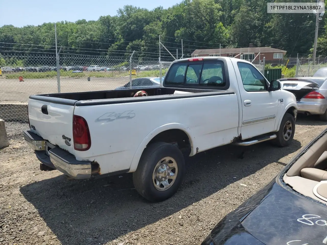 2000 Ford F150 VIN: 1FTPF18L2YNA18807 Lot: 62648305