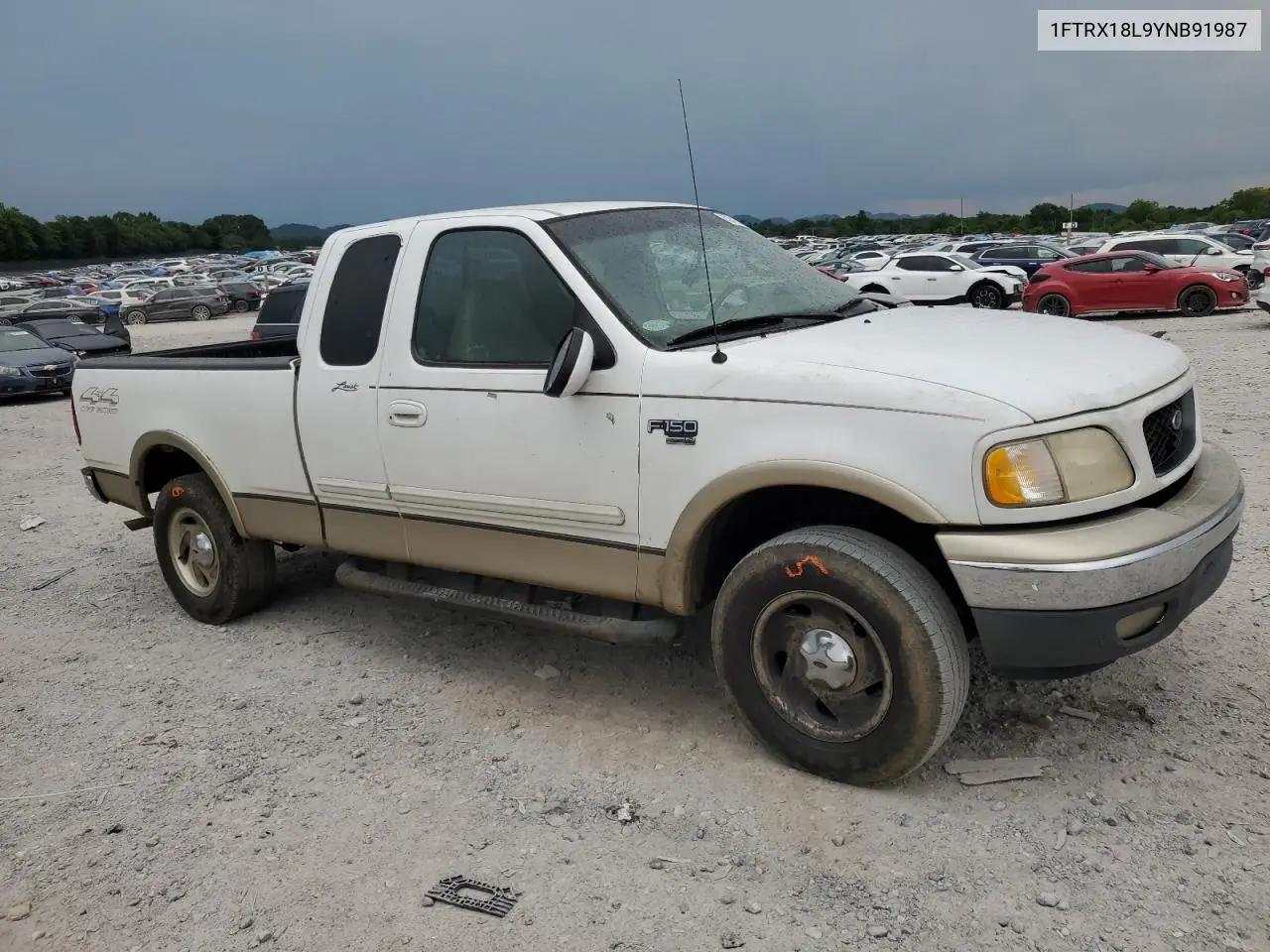 2000 Ford F150 VIN: 1FTRX18L9YNB91987 Lot: 62841565