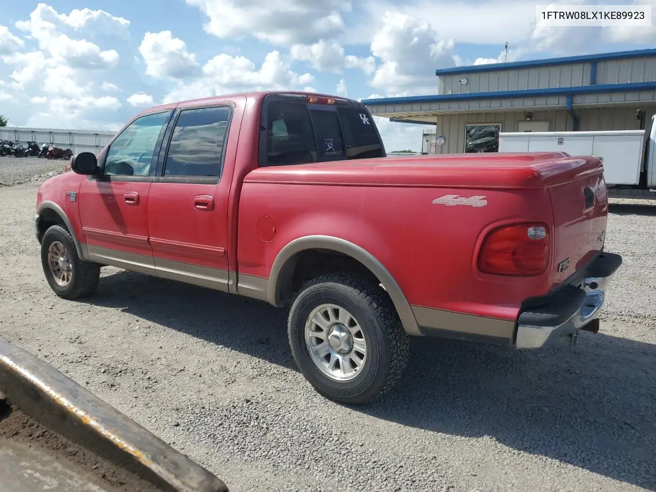2001 Ford F150 Supercrew VIN: 1FTRW08LX1KE89923 Lot: 50106865