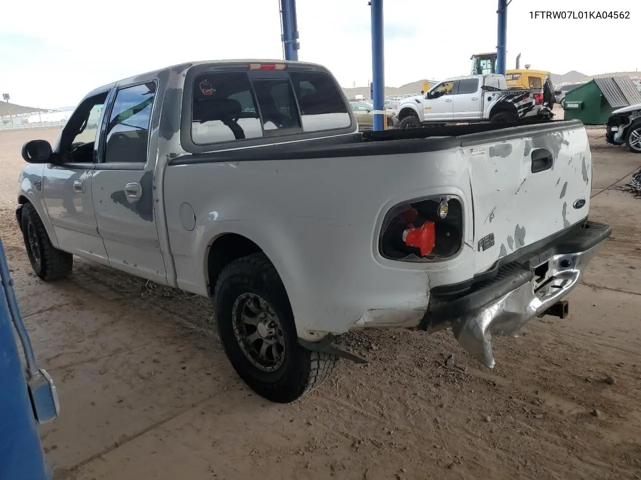 2001 Ford F150 Supercrew VIN: 1FTRW07L01KA04562 Lot: 52741935