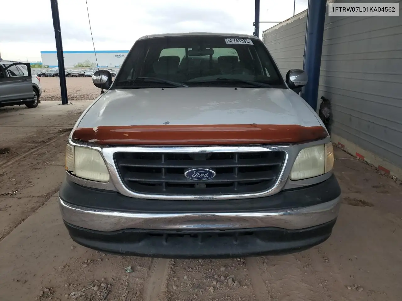 2001 Ford F150 Supercrew VIN: 1FTRW07L01KA04562 Lot: 52741935