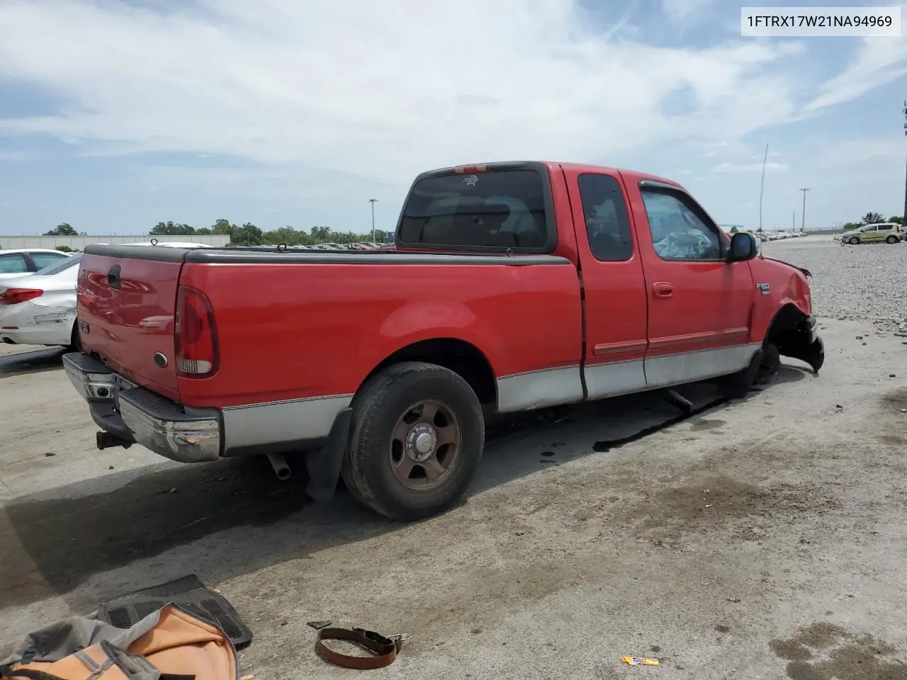 2001 Ford F150 VIN: 1FTRX17W21NA94969 Lot: 54499155