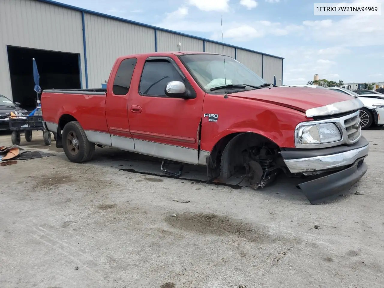 2001 Ford F150 VIN: 1FTRX17W21NA94969 Lot: 54499155