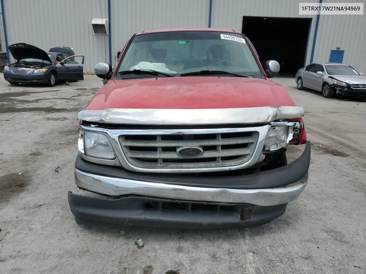 2001 Ford F150 VIN: 1FTRX17W21NA94969 Lot: 54499155
