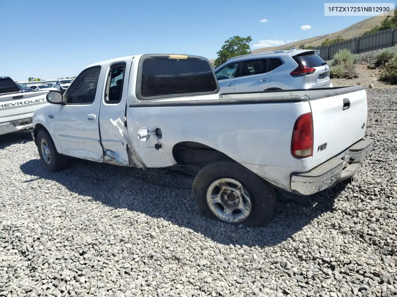 2001 Ford F150 VIN: 1FTZX17251NB12930 Lot: 62517295
