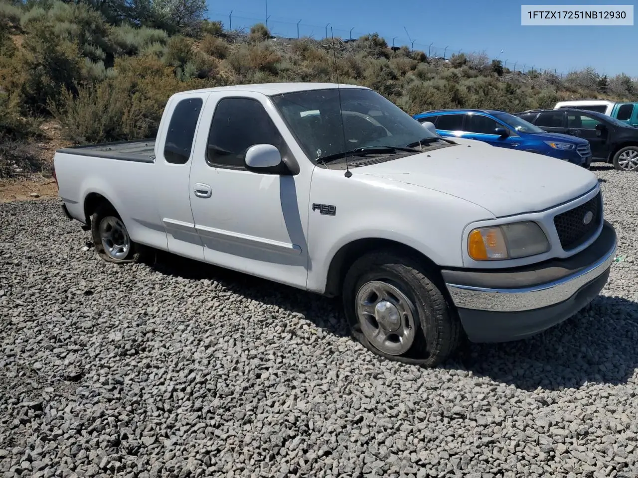 2001 Ford F150 VIN: 1FTZX17251NB12930 Lot: 62517295